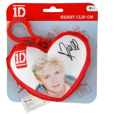 Commonwealth Toys One Direction Niall Plush Heart Clip-On