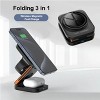 Link Foldable Wireless Charger for iPhone, Android & QI Enabled Devices - Great for Travelling - Black - 3 of 4