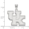 Black Bow Jewelry 10k White Gold Kentucky Wildcats NCAA Large Pendant - 2 of 3