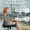 BestMassage Office Chair Mesh Computer Chair Task Chair with Lumbar Support & 360° Swivel Home Office Swivel Chair Modern Desk Chair - 3 of 4