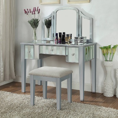 Acrylic Vanity Tables Target, Lucite Vanity Set