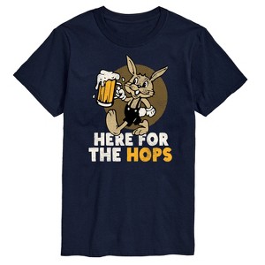 Men's - Instant Message - Here For The Hops Short Sleeve Graphic T-Shirt - 1 of 4