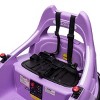 TopComfy Baby Walkers Kids Bumper Car 360 Degree Rotation Function Anti Collision Buffer Design Safety Belt for Kids, Purple, 25.59"*25.59"*10.63" - 3 of 4