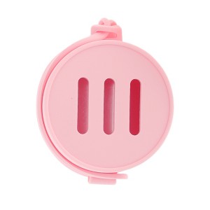 Unique Bargains Portable Flip Cover with Mirror Makeup Sponge Holder 1 Pc - 1 of 4