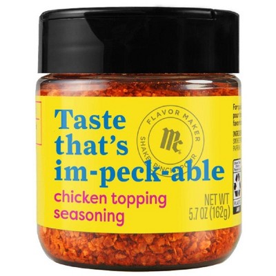 McCormick Flavor Maker Chicken Topping Seasoning - 5.7oz