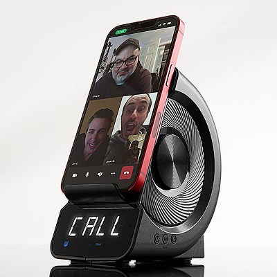 Wireless Charging Stand with Bluetooth Speaker – Fast Charging Dock & Music Playback in One