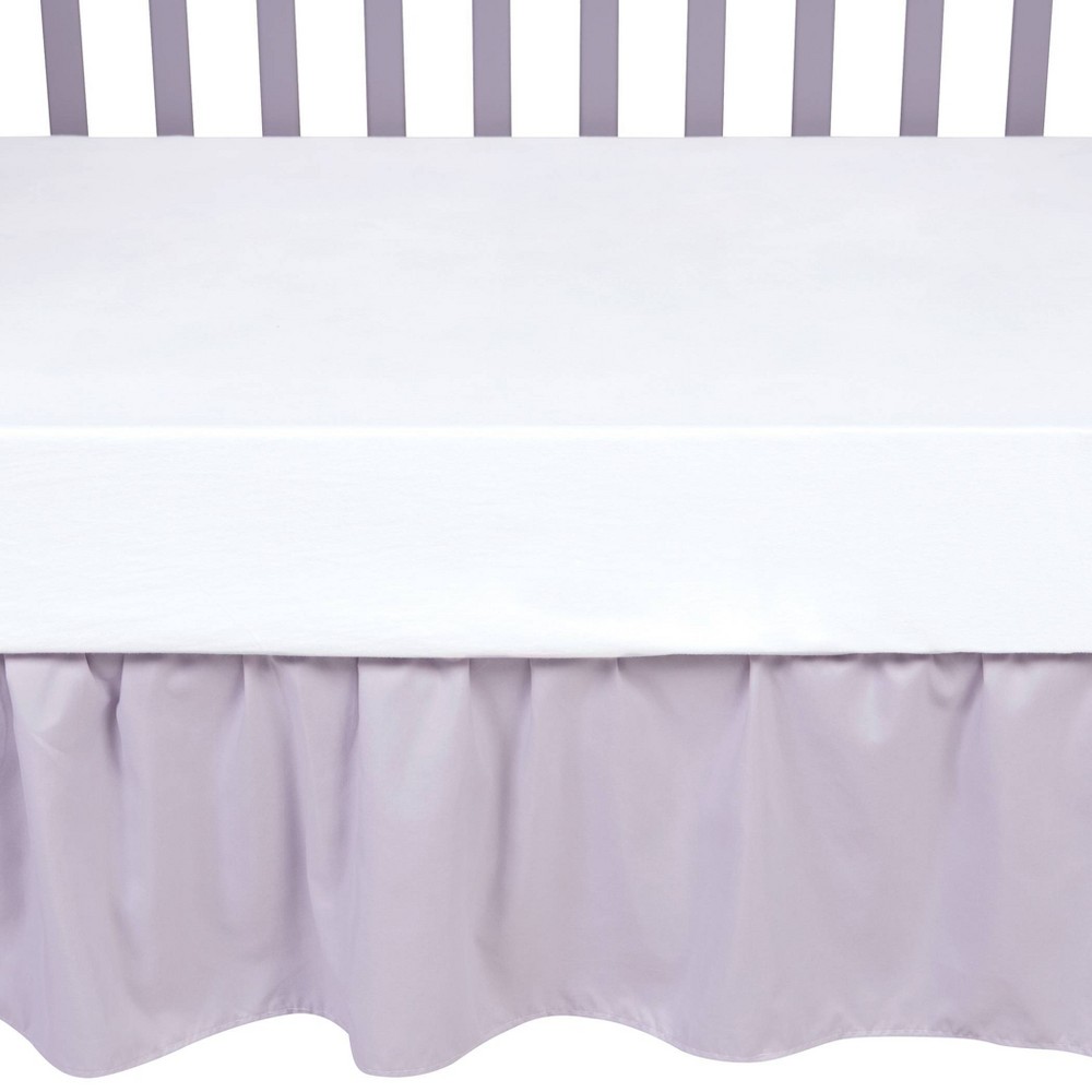 Photos - Bed Linen Sammy & Lou Crib Skirt - Gray
