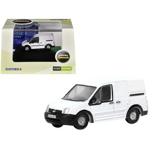 Ford Transit Connect Van RHD (Right Hand Drive) Frozen White 1/148 (N) Scale Diecast Model Car by Oxford Diecast - 1 of 4