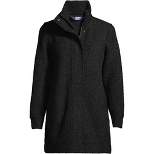 Lands' End Women's Boucle Fleece Coat