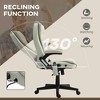 Resenkos Computer Desk Chair, 6 Point Vibrating Massage Office Chair With Heat, Massage Desk Chair, Beige - 3 of 4