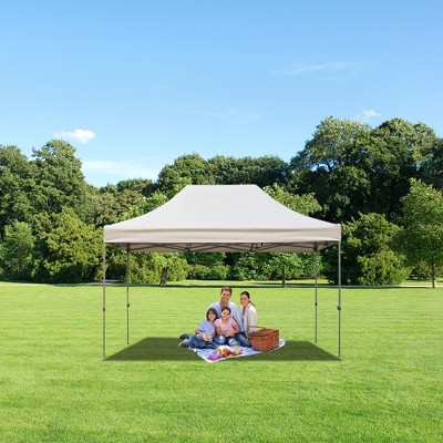 YOOCOZZ Oxford Fabric Outdoor Canopy Tent with 4 Sidewalls UV Waterproof Protection, Heavy Duty Party and 3 Height Adjustable
