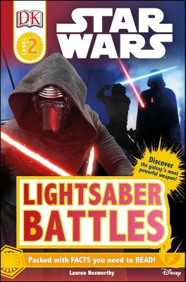 DK Readers L2: Star Wars: Lightsaber Battles - (DK Readers Level 2) (Paperback)