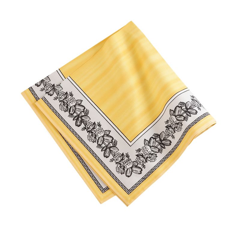 Villeroy & Boch - Audun Cotton Fabric Napkin Set of 4 - 21" x 21", 5 of 6