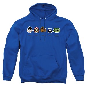 Teen Titans Go Floating Heads Adult Pull-Over Hoodie - 1 of 4