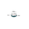 Unique Bargains Rhinestone Small Round Bulk Glass Spacer Beads for Jewelry Making 100 Pcs - 2 of 4