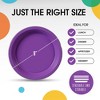 Exquisite Disposable Plastic Dinner Plates- 100 Count - 2 of 4