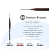Borciani e Bonazzi UNICO Synthetic Mongoose Artist Paint Brush - Series 800 Round - Size #0 - Watercolors, Oil & Acrylic Paint - Handcrafted in Italy, - 2 of 4