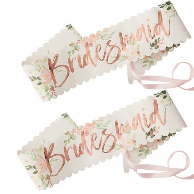 bride to be sash target