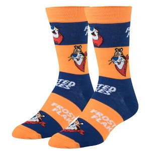 Crazy Socks – Breakfast Food Cereal Crew Socks for Men & Women – Funny Novelty Food Designs – Colorful, Comfy & Unique - 1 of 4