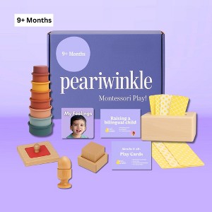 Peariwinkle Montessori 9 Months+ | Level 4 Play Box (7 Pieces) - 1 of 4