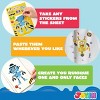 Joyfy 24 Pcs Make a face Stickers for Kids  9"x6" Make Your Own Robot  Stickers Party Favors Kids Crafts Goodie Bags Stuffers Classroom Activities - 4 of 4