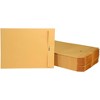 School Smart Kraft Envelopes with Clasp, 9-1/2 x 12-1/2 Inches, Pack of 100 - 3 of 4