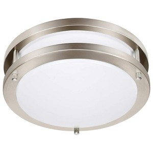 Itopfox Dimmable LED Ceiling Light Fixture, Flush Mount Light for Bedroom, Kitchen, Bathroom, Super Bright 4000 Lumens 400W Equivalent Daylight White - 1 of 4