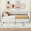 Daybed - Modern Upholstered with Storage Drawers for Guest Room Adjustable Twin to King - 3irtyhousy - 3 of 4