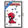 Trends International Marvel Comics Deadpool - Darts Framed Wall Poster Prints - 3 of 4