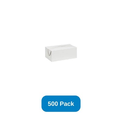 Inno-Pak Snack Box White Recyclable & Compostable - Case of 500