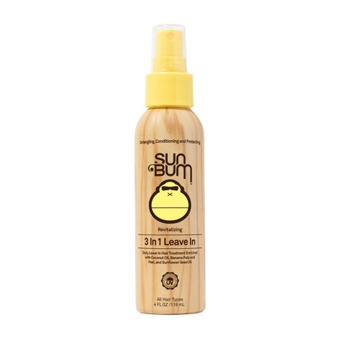 Sun Bum 3-in-1 Leave In Hair Conditioning Treatments - 4 Fl Oz : Target