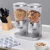 Dry Food Dispenser with Dual Control, Silver Indispensable Food Storage Container - 2 of 4