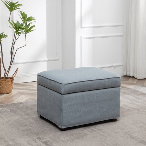 Blue ottoman sale target