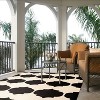 Courtyard CY6162 UV & Stain Resistant Non-Shedding Power Loomed Indoor/Outdoor Rugs - Safavieh - 2 of 4