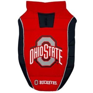 NCAA Ohio State Buckeyes Pets Puffer Vest - 1 of 4