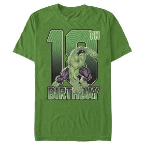 Men's Marvel Hulk Smash 18th Birthday T-Shirt - 1 of 4