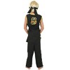 HalloweenCostumes.com X Small  Boy  Child Cobra Kai Costume, Black - 4 of 4