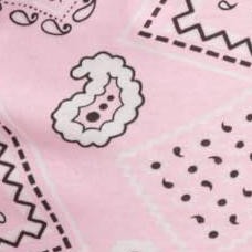 patchwork bandana - pink