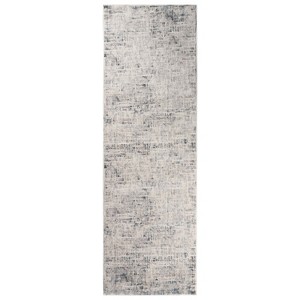 Distressed Contemporary Abstract Modern Indoor Runner or Area Rug by Blue Nile Mills - 1 of 4