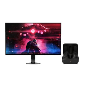 Sony 27 INZONE M10S OLED QHD Gaming Monitor with HDR400 with Sony WFG700N/W INZONE Buds Truly Wireless Noise Canceling Gaming Earbuds (Black) bundle - 1 of 3