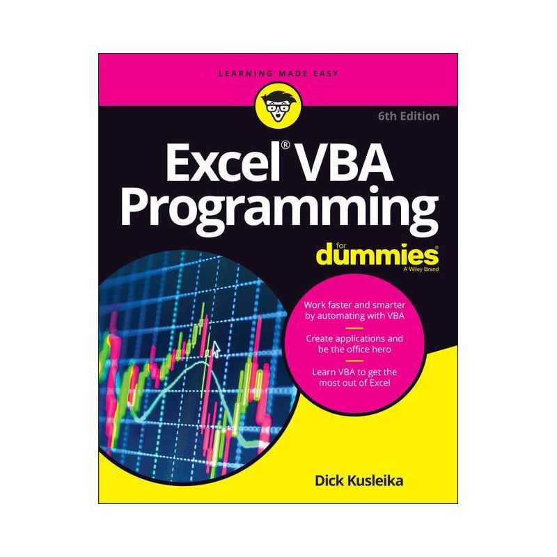 Excel VBA Programming for Dummies - 6th Edition by  Dick Kusleika (Paperback), 1 of 2