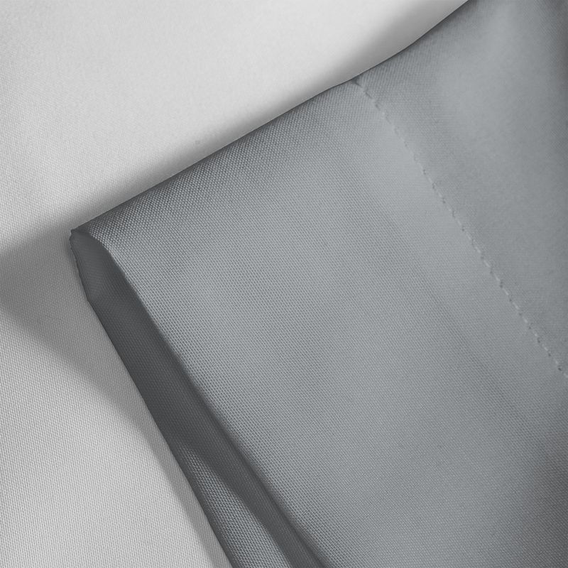 300 Thread Count Organic Cotton Brushed Percale Sheet Set - Purity Home , 5 of 9