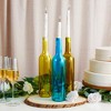 Juvale 6 Pack Decorative Colored Wine Bottles for Home Decor, 750ml Empty Glass Containers in 6 Assorted Colors (2.8 x 12.75 In) - 2 of 4