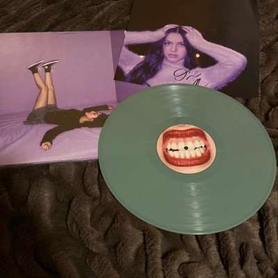 Olivia Rodrigo GUTS Vinyl LP Opaque Sea Foam Green Signed & Numbe