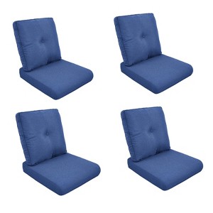 Buenhomino Outdoor Seat Cushion Set 25 x 22 x 4 Inch,Waterproof & Fade Resistant Outdoor Chair Cushions,Deep Seat Cushion with Removable Cover - 1 of 4