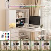 VYNXARIA L-Shaped Corner Desk with Storage Drawers & Bookshelf - Stylish Home Office & Gaming Workstation - 4 of 4