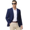 Men's Casual Blazer Jacket One Button Sport Coat Lightweight Slim Fit Suit - 2 of 4