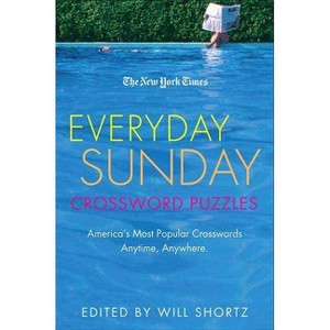 The New York Times Everyday Sunday Crossword Puzzles - (New York Times Crossword Puzzles) by  New York Times & Will Shortz (Paperback) - 1 of 1
