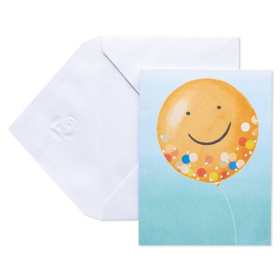 10ct Blank Carlton Cards with Envelopes Smiley Face
