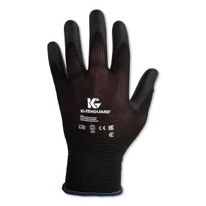 KleenGuard G40 Polyurethane Coated Gloves, 220 mm Length, Small, Black, 60 Pairs - 1 of 2